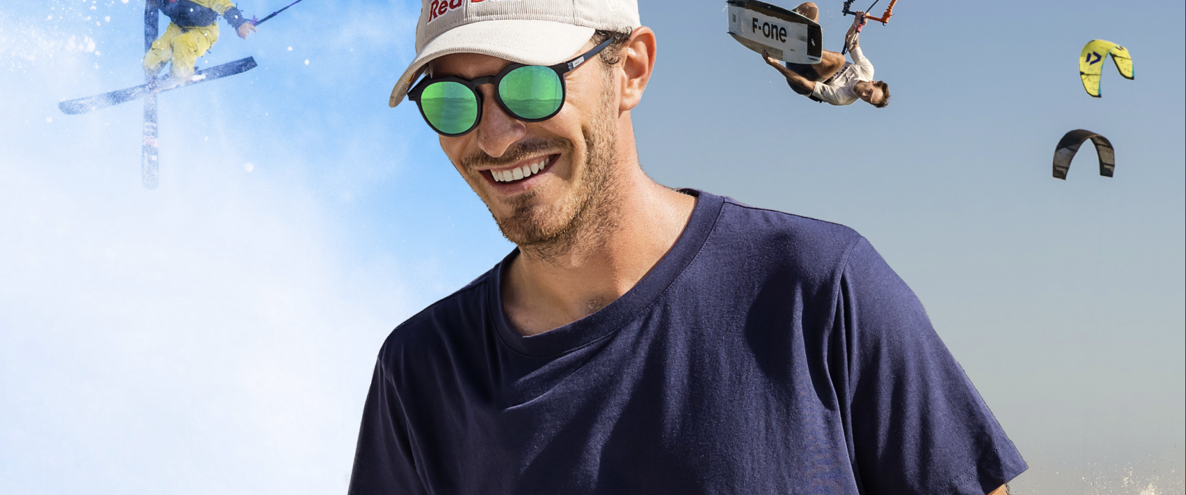 Maxime Chabloz Kitesurfer und Freeskier